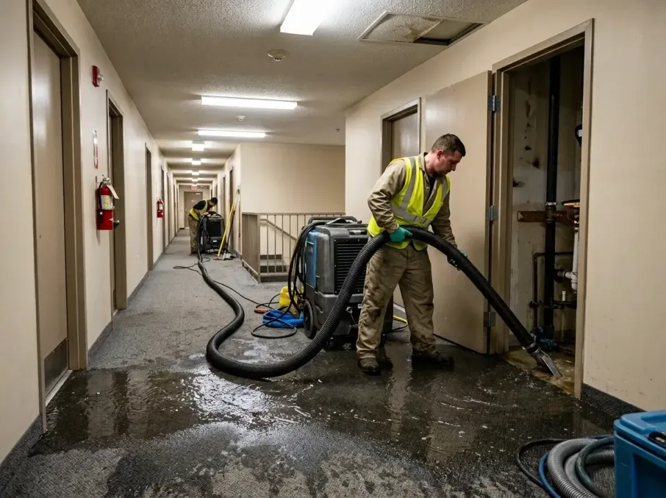 multi-unit-apartment-hallway-f-005 — frequently asked questions, Emergency Burst Pipe Water Extraction & Removal in Social C…